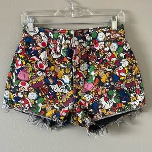 Levi’s Limited Edition Super Mario High-waisted Shorts